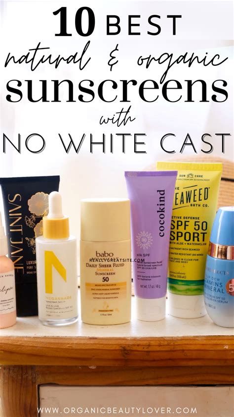 Good Sunscreen Without White Cast