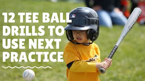 Good T Ball Practice Drills