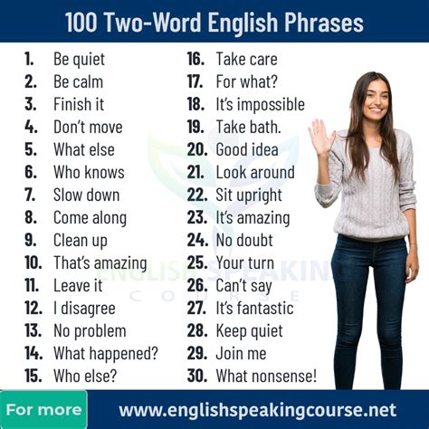 good thoughts in english in two words