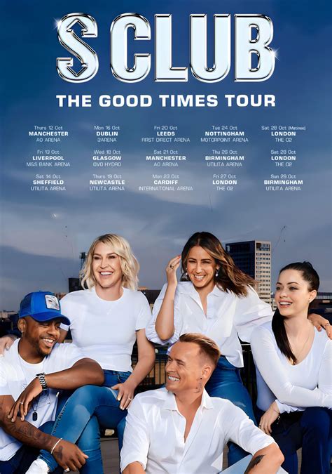 good times tours schedule