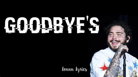 goodbye lyrics post malone