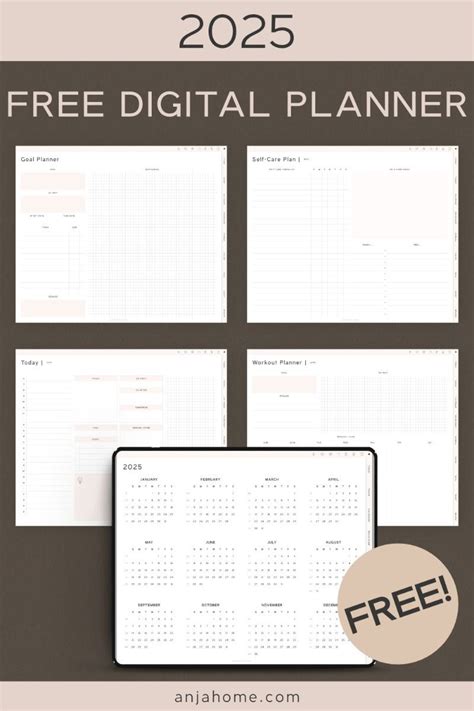Goodnotes Planner Templates Free 2025