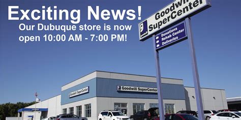 goodwill dubuque ia hours