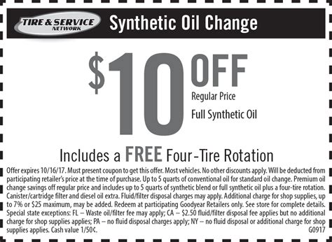 2020’S Best Goodyear Oil Change Coupon Codes