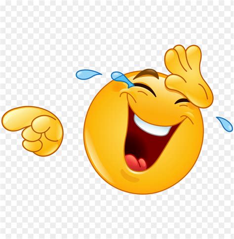 goofy laughing emoji transparent background