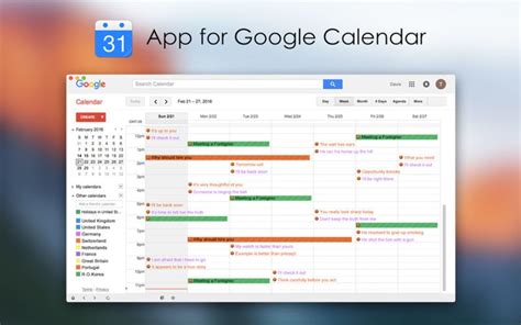 Google Calendar On Mac Desktop