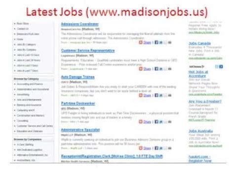 google madison jobs