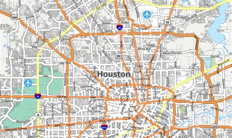 Google Map Houston Texas Usa
