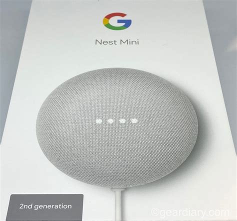 Google Nest Mini Is Small but Mighty Connectivity for Your Home GearDiary