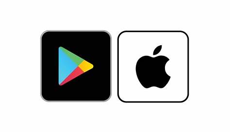 Google Play And Apple Store Icons Png Download App Available On The App