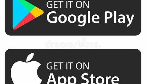 Google Play App Store Icons. Download From Google Pay