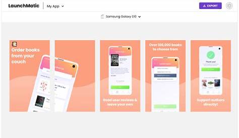 Google Play Store Screenshot Generator Free Online Courses App Template In 2020 App