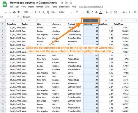 How to Sum Columns or Rows in Google Sheets