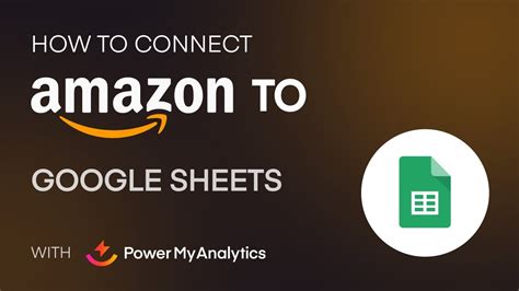 Pull Amazon seller data to Google Sheets automatically Amazon seller