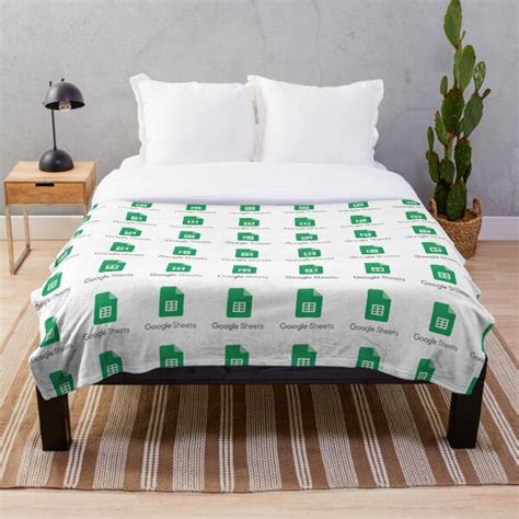 Google Sheets Throw Blankets Redbubble