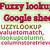 google sheets fuzzy match