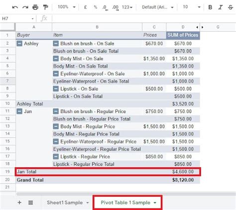 pivot table How to use GETPIVOTDATA in Google Sheets Stack Overflow