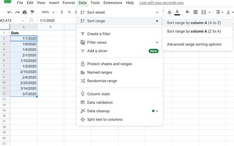 How to Sort by Date on Google Sheets on PC or Mac 12 Steps