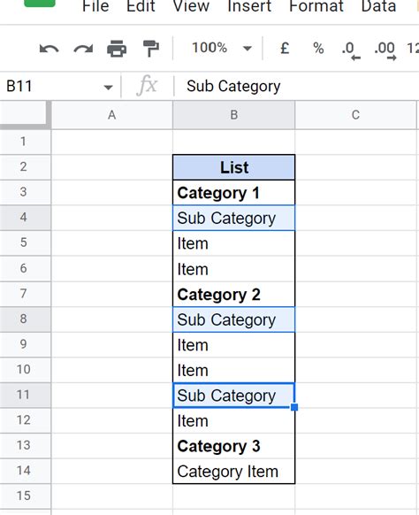 How to indent within a cell in Google Sheets Quora