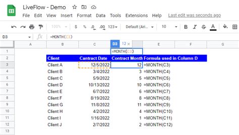 12thMonth Issue in Formulas in Google Sheets (How to Solve It)