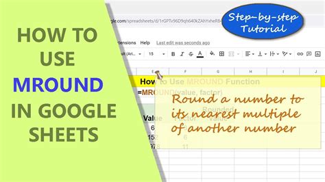 How To Round Google Sheets Cells to the Nearest 10