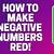 google sheets negative numbers red