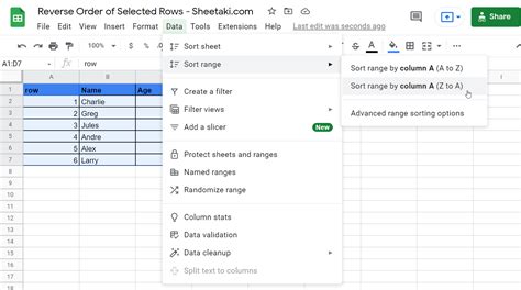 How to use the Google Sheets SORT function Sheetgo Blog