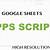 google sheets scripts gallery