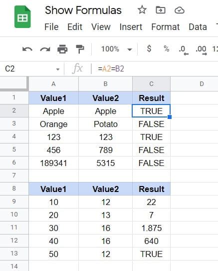 How to use the COUNTIF function in Google Sheets to determine a number