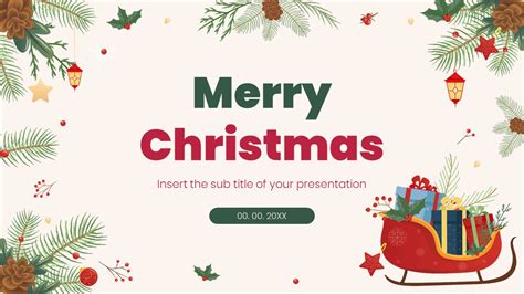 Google Slides Christmas Themes: Elevate Your Holiday Presentations