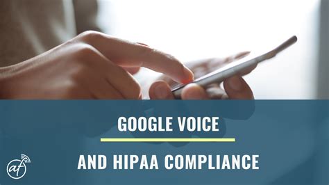 Can I use Google Voice and be HIPAA Compliant? Paubox