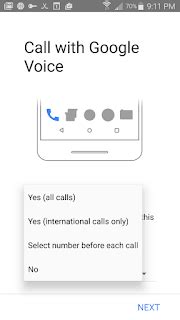 How to set up and listen to voicemail on Google Voice, using an Android