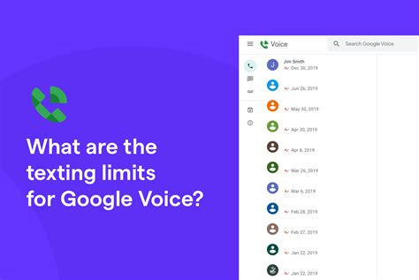 Mass Voice Limit Text Google