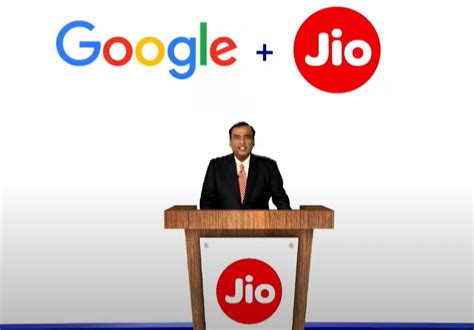 google $10bn partnership with reliance jio