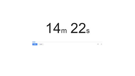 google 12 minute timer google stopwatch