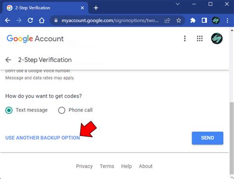 google 2fa code forgot password