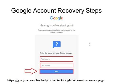 google account phone recovery