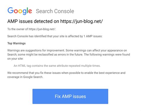 Google Amp Issues