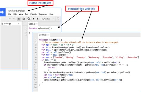 google apps script get date from cell