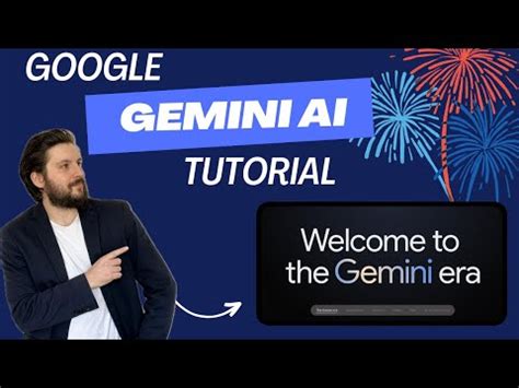 google bard gemini tutorial