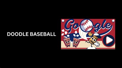google baseball doodle