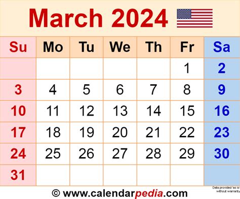 google calendar - week of march 17 2024