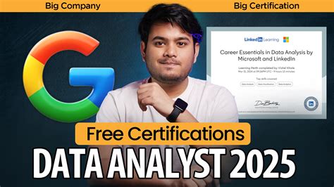 google certification courses for data analyst free