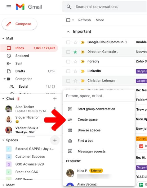 Google Chat With External Users