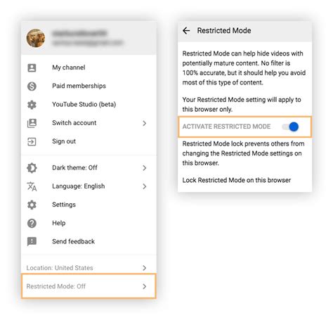 Google Child Safety Settings