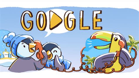 google christmas adventure doodle