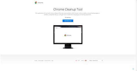 google chrome cleanup tool