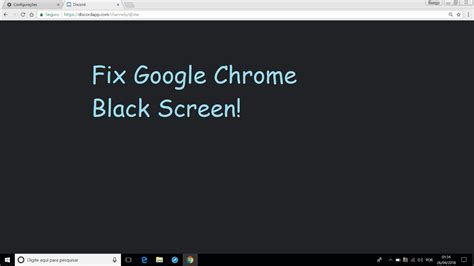 Google Chrome Random Black Screen