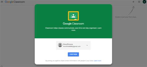Google Classroom Account