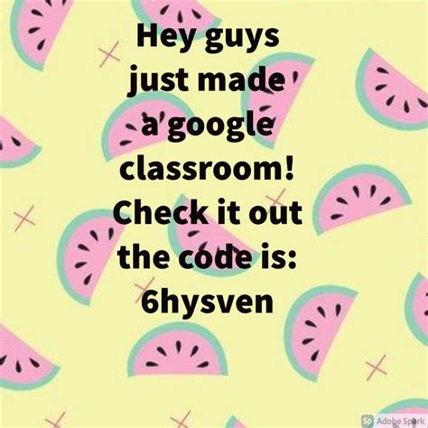 google classroom codes to join for fun